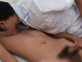 Hot doctor cures twinks with hot gay scenes