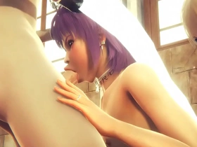 Crossdress Denki gets some hard church sex with a sissy bottom