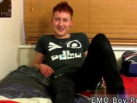 Skinny blond emo gay masturbates and gets fucked by another young Asian guy.