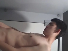 Single Korean man in porn video