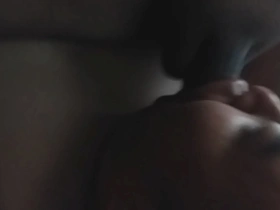 Chubby Asian gives me a blowjob