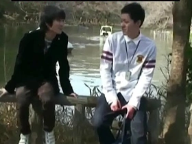 Young Shunichi self-pleasure in the most perverted manner.