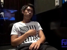 Gay masturbation video with an Asian amateur.