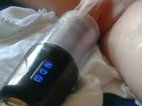 Solo pleasure with sex toys, fetish play and a happy ending.