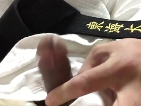 Gay Japanese student in steamy porn video