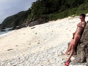 Yoshi Kawasaki's outdoor solo session: a fetish-filled journey