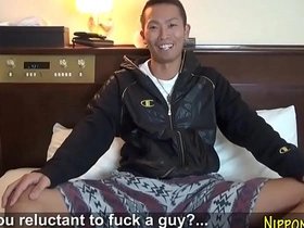 POV video of Asian twink jerking off and cumming