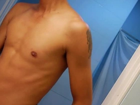 Thai twink's solo playtime with a twist