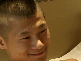 Asian guy shows off his skills at gay audition
