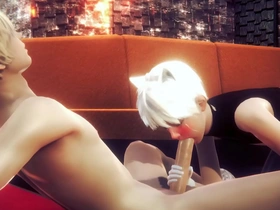 Alan's sensual encounter with a feminine Yaoi partner