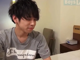 Japanese shopkeeper Aha Zorel gets barebacked by Nonke Kazuki and Fuku Riketsu in hot gay video!