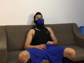 Asian beauty at its finest: Masked men get intimate