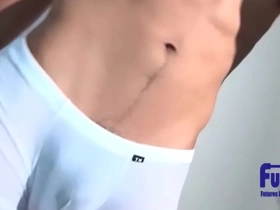 Japanese gay man experiences intense pleasure with lubricant for the first time