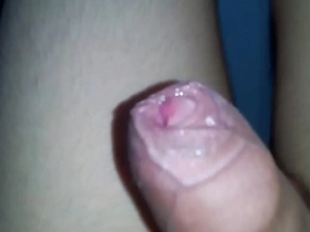Vietnamese teen pleasures himself with a dildo