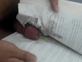 Young Vietnamese gay men pleasure themselves in study break